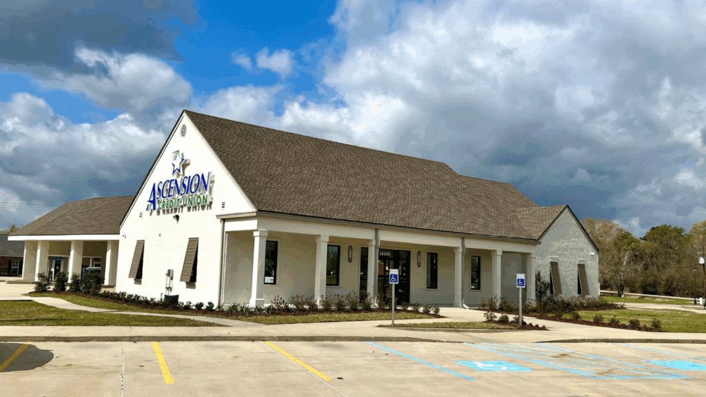 Ascension Credit Union Prairieville branch exterior